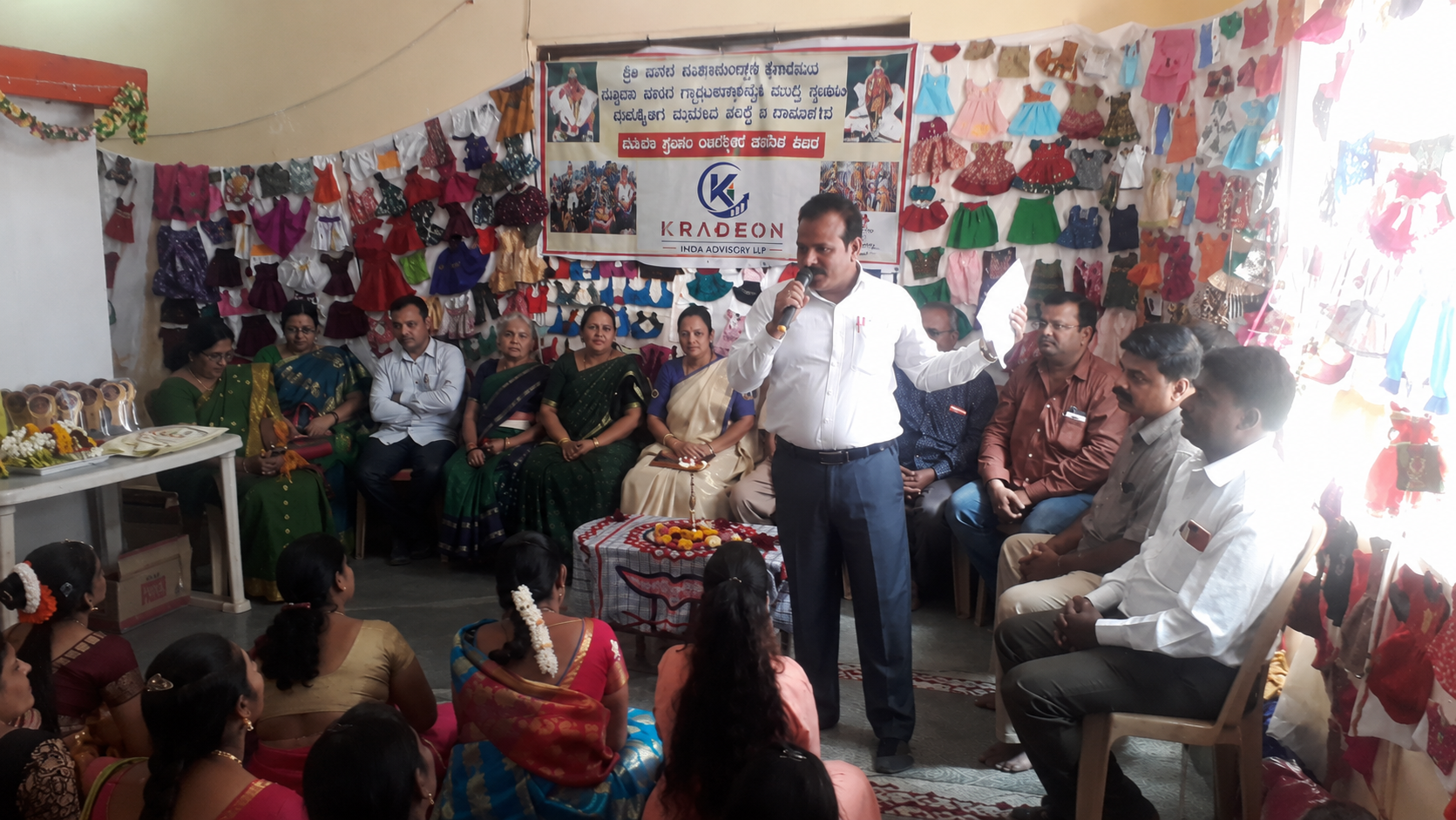 Kradeon CSR women empowerment and tailoring initiative
